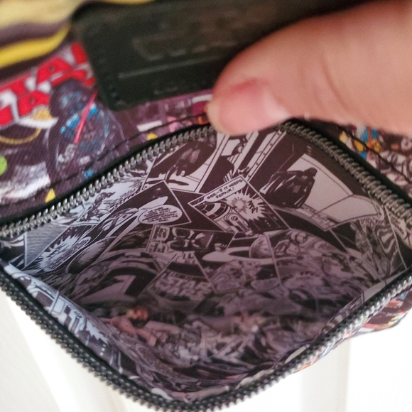 Loungefly Star Wars Retro Comic Print Darth Vader Crossbody Bag 8” RARE - Picture 4 of 7